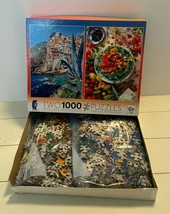 2 1000 Piece Salad And Hillside Off The Water Boat Ramp Jigsaw Puzzle 20... - £20.21 GBP