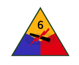4&quot; 6TH Armored Division Hell On Wheels Military Sticker Decal Usa Made - £21.17 GBP