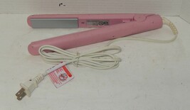 hair straightener Model PG-8100PINK-FIVE Pink Tested Works - $14.80