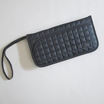 Lug Women Wallet Gray Green Quilted Squares Wristlet 0467A - $27.70