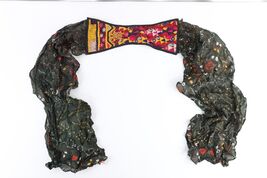 Vtg 50s 60s Traditional Rabari Rajasthani Badmeri Mirror Waist Band Belt... - $1,620.50 MXN