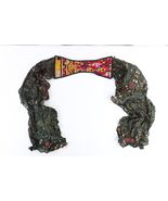 Vtg 50s 60s Traditional Rabari Rajasthani Badmeri Mirror Waist Band Belt... - $1,620.50 MXN