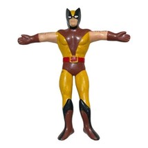 Uncanny X-Men Wolverine Bend Ems Figure Just Toys 1991 Marvel 6&quot; - £3.13 GBP