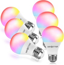Daybetter Smart Light Bulbs, Rgbcw Wi-Fi Color Changing Led Bulbs Compatible - £38.36 GBP