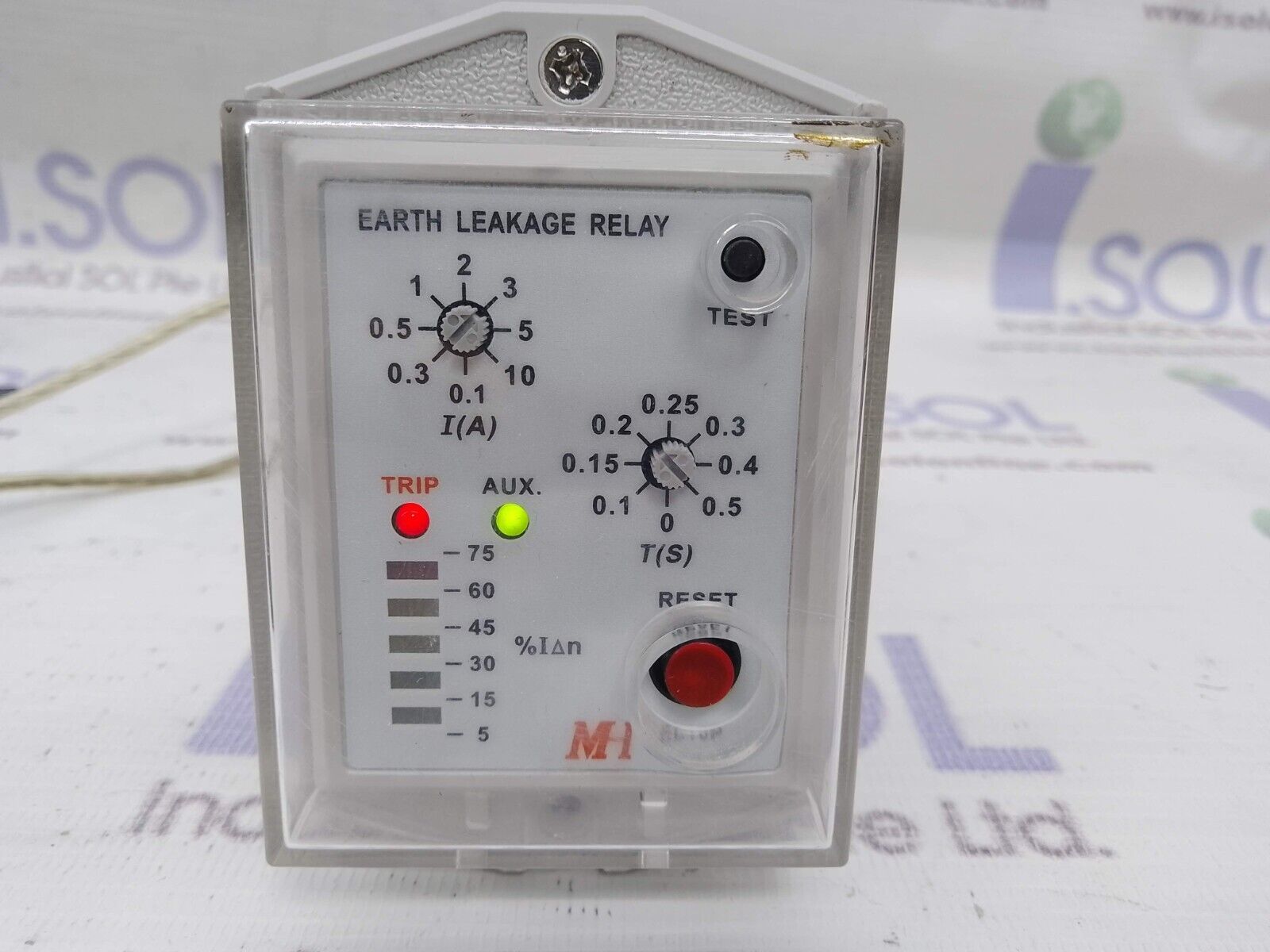 Mun Hean MH MN 072998 Earth Fault Earth Leakage Relay MN072998 240V AC - $127.20