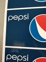Pepsi Logo Ball Three Stripes Preproduction Advertising Art Work Vertical - £14.91 GBP