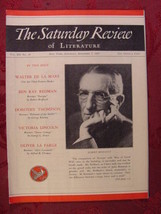 Saturday Review September 7 1935 Robert Briffault Walter De La Mare - £6.75 GBP