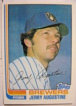 Jerry Augustine-Topps #46-1982 Baseball Trading Card - £1.58 GBP