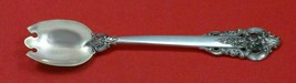 Grande Baroque by Wallace Sterling Silver Ice Cream Dessert Fork 6 1/4&quot; ... - £53.35 GBP