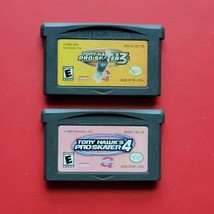 Tony Hawk&#39;s Pro Skater 3 &amp; 4 Nintendo Game Boy Advance Authentic Cleaned Works - £13.12 GBP