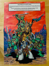 Teenage Mutant Ninja Turtles Comic Promo Poster 1986 TMNT 11&quot; by 17&quot; - £30.99 GBP