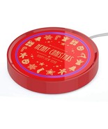 Christmas Coffee Mug Warmer, Cup &amp; Coffee Warmer Smart Thermostat Coaster - $19.79