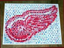 Amazing Detroit Red Wings NHL Hockey Montage 1 of 25 - £9.20 GBP