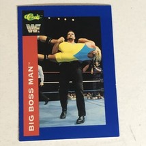 Big Boss Man WWF WWE Trading Card 1991 #109 - £1.54 GBP