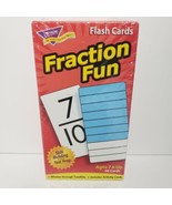 Fraction Flash Cards Trend Enterprises T-53109 New and Sealed 96 Cards A... - £6.94 GBP