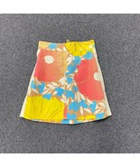 Tracy Feith for Target Floral Retro Canvas Mini A-Line Skirt Juniors Size 5 - £14.37 GBP