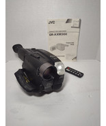 90s JVC Compact Camcorder W/Battery, Remote, Manual &amp; Case GR-AXM300 - U... - $29.69