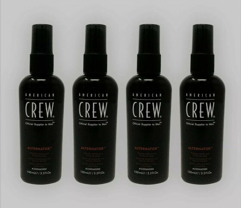 4× Packs of American Crew Alternator Flexible Styling and Finishing Spray 3.3 Oz - $37.39