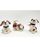 Phoenix Polish Pottery Playful Pups 3 Dog Figurines Handmade Boleslawiec... - €31,19 EUR