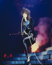 heart Ann Wilson in leather outfit 1980&#39;s on stage 16x20 Canvas Giclee - £55.05 GBP