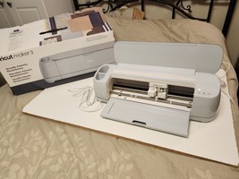 Cricut Maker 3 CXPL303 Smart Die Cutting Machine Cracked Untested Parts ... - £65.05 GBP