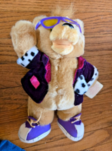 Vintage Nabisco Teddy Grahams 10&quot; Plush Teddy Bear w/ Tags 1990 Applause - €12,87 EUR