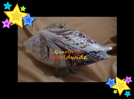 Vintage Glass Fish Murano Ornaments Large Art Figurines Statues Figures #02 - £121.33 GBP