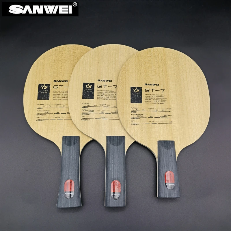 Sporting Sanwei CC ST handle  5+2 Carbon OFF Table Tennis Carbon Fiber Blade Pin - £34.37 GBP