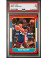 1986 Fleer #123 Buck Williams PSA 7 - Classic NBA Card of a Hardcourt Wa... - £34.11 GBP