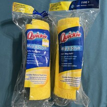 2 Quickie Mop &amp; Scrub Fits Mop #057 Type R Refill Yellow - $42.56
