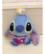 Disney Lilo Stitch Read Book And Duckling Plush Doll. Pretty and Rare item - $41.14 CAD