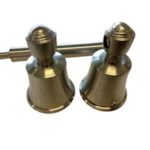 Signature Hardware 433268 Cooper Single Post Tissue Holder - Brushed Nic... - $52.90