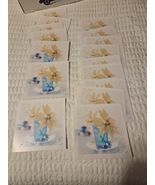 18-Hallmark Christmas Holiday Cards White Poinsettia. **No Envelopes.   ... - €6,83 EUR