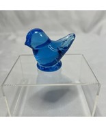 Vintage~ Fenton glass~Bluebird Figurine  ~Circa 1995,  Signed Ron Ray - £16.81 GBP