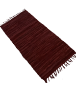 Leather Hearth Rug for Fireplace Fireproof Mat RED - £223.81 GBP