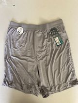 Brand Name Men's Travel Quick-Dry 4.5" Boxers in Grey-Small - $12.99