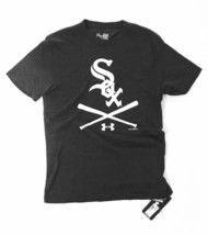 Under Armour Chicago White Sox T-Shirt Small Loose Baseball Mlb Nwt TRI-BLEND - £22.35 GBP