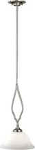Murray Feiss Beckett 1 Light Mini Pendant - Brushed Steel Finish - $1,242.50 MXN