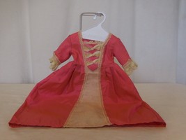 American Girl Doll Elizabeth Cole Meet Dress only + American Girl Hanger - £17.42 GBP