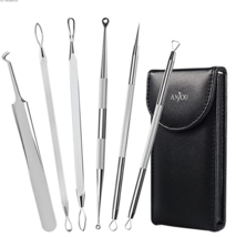  Professional Stainless Pimple Acne Blemish Removal Tools Set, Silver - £11.95 GBP