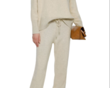 THEORY Womens Track Pants Relaxed Solid Beige M I1011724 - £91.42 GBP