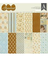 Authentique Paper Abundant Collection Kit 12&quot; 14 double sided pages carr... - $19.99