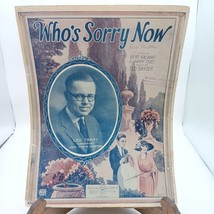 Whos Sorry Now Sheet Music 1923 - £11.06 GBP