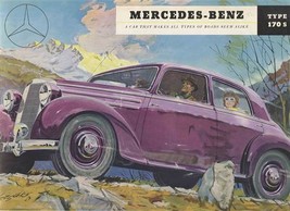 Mercedes-Benz Type 170S Sales Brochure 1952 Model  - £37.84 GBP