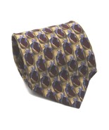 Jerry Garcia Grateful Dead 100% Silk Neck Tie 1990s Untitled Men&#39;s  Tan ... - $11.58 CAD
