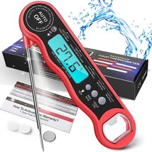 Meat Thermometer Instant Read Digital Kitchen Thermometer Bbq Thermomete... - £15.74 GBP