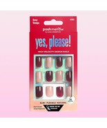 POSHMELLOW BY KANA COSMETICS LEVEL UP 24 NAILS W/GLUE INCLUDED #65001 SE... - $112.89 MXN