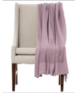 THRO Kline Knit Throw Blanket 50 x 60” - £17.25 GBP