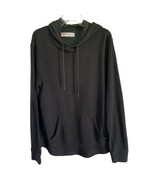 Levi&#39;s Cash Textured Soft Fleece Forest Green Hooded Sweatshirt Hoodie M... - £15.70 GBP