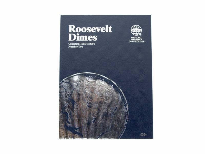 Roosevelt Dime # 2, 1965-2004 Coin Folder/Album by Whitman - $9.49